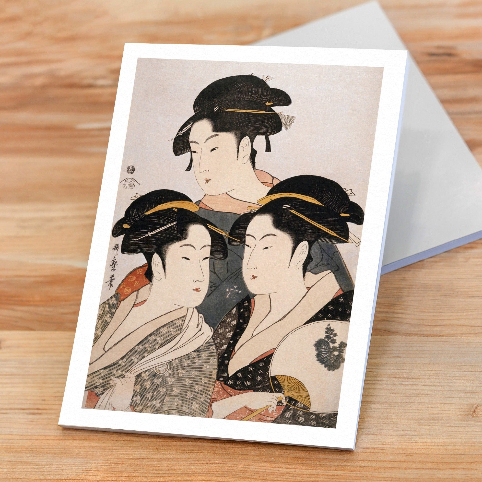 Trois beautés de notre temps Utamaro Kitagawa ToyoFineArt